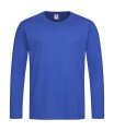 Heren T-shirt Lange Mouw Stedman ST2500 Classic Bright Royal